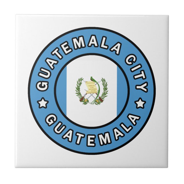 Guatemala-Stadt Guatemala Fliese (Vorderseite)
