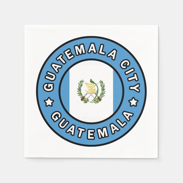 Guatemala-Stadt Guatemala Serviette (Vorderseite)