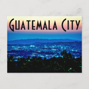 Guatemala-Stadt, Guatemala, Zentralamerika bei Däm Postkarte