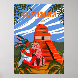 Guatemala-Tipp-Plakatwand Poster