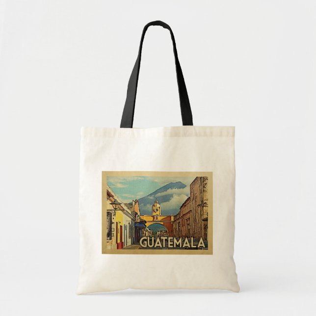 Guatemala Vintage Reise Tragetasche (Vorne)
