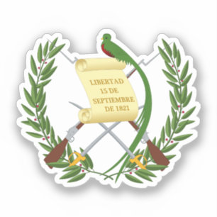 Guatemala-Wappen Aufkleber