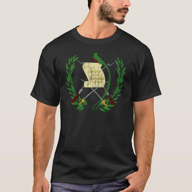 Guatemala-Wappen T-Shirt (Vorderseite)