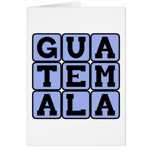 Guatemala, Zentralamerika (Vorne)