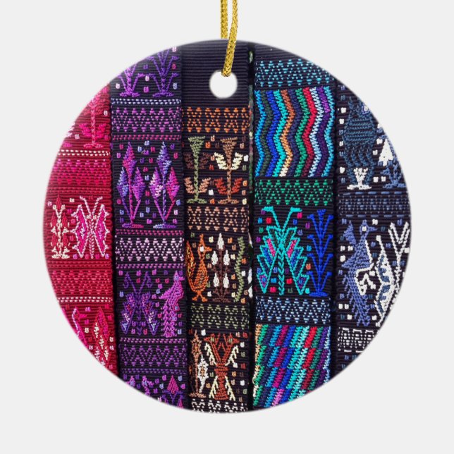 Guatemalas schönes Design Keramikornament (Vorne)