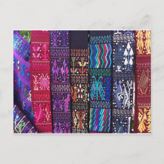 Guatemalas schönes Design Postkarte