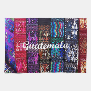 guatemaltekische Textildesigns. Handtuch