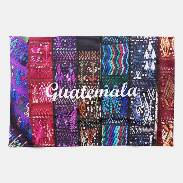 guatemaltekische Textildesigns. Handtuch (Horizontal)