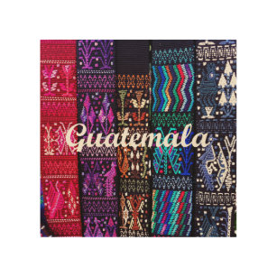 guatemaltekische Textildesigns. Holzdruck