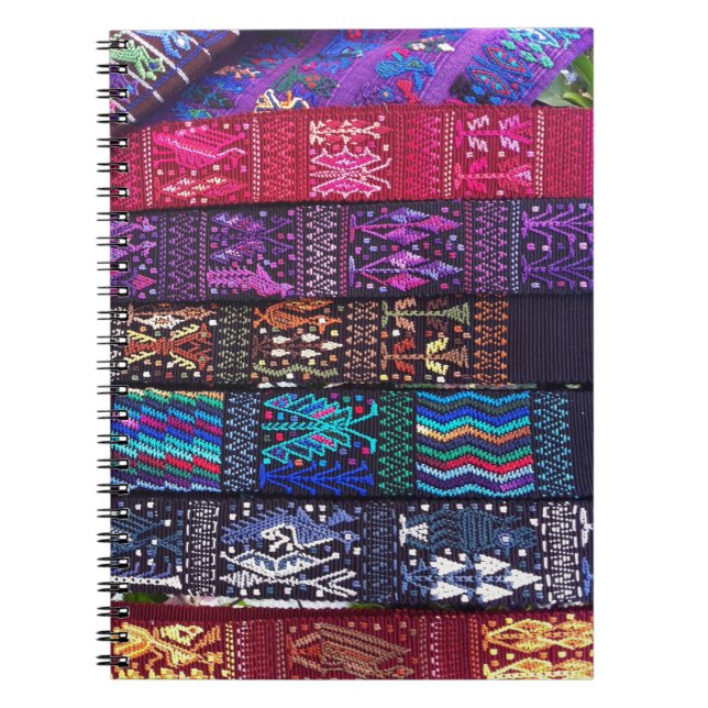 guatemaltekische Textildesigns Notizblock (Vorderseite)