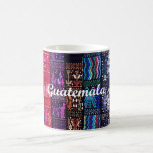 Guatemaltekische Textilentwürfe Kaffeetasse