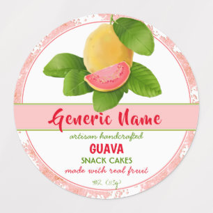 Guava Fruit Etiketten