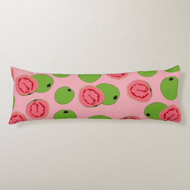 Guava Fruit Pattern Seitenschläferkissen (Vorderseite)