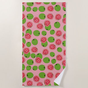 Guava Fruit Pattern Strandtuch