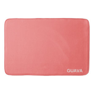 Guava rosa Farbname Badematte