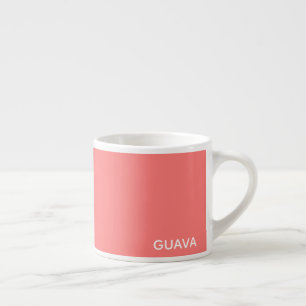 Guava rosa Farbname Espressotasse
