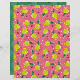 Guava Scrapbook Paper