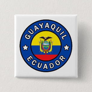 Guayaquil Ecuador Button