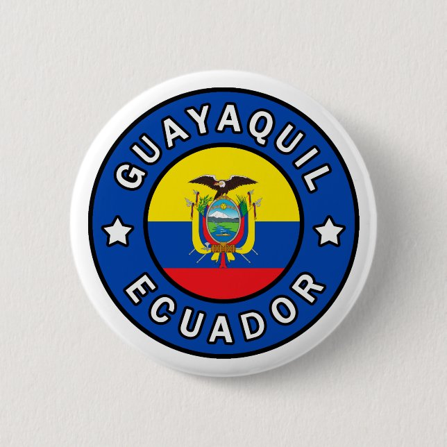 Guayaquil Ecuador Button (Vorderseite)