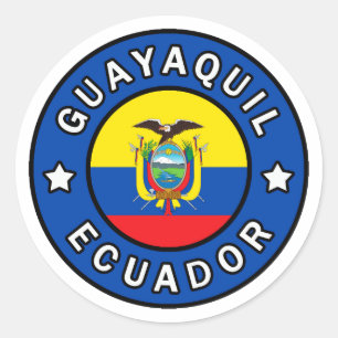 Guayaquil Ecuador Runder Aufkleber