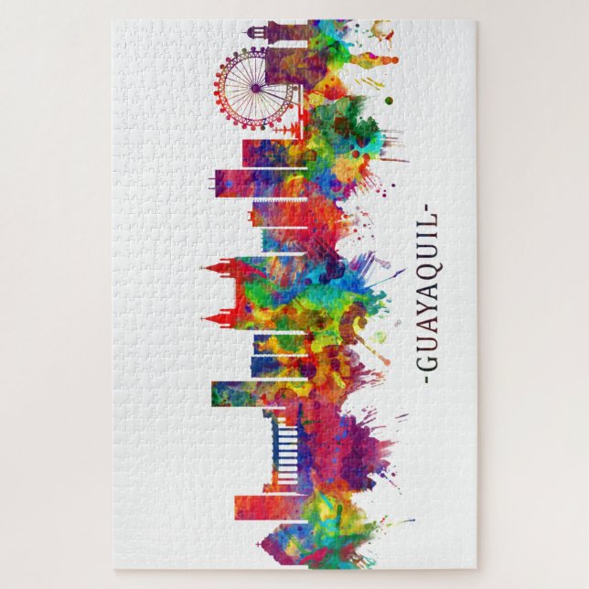 Guayaquil Ecuador Skyline (Vertikal)