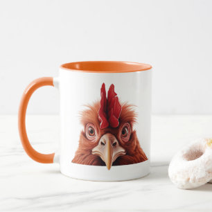 Guckender Hahn Tasse