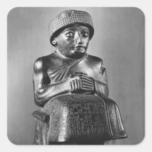 Gudea, Prinz von Lagash Quadratischer Aufkleber