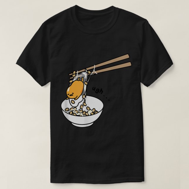 Gudetama Chopsticks Tee Shirt2749.png (Design vorne)