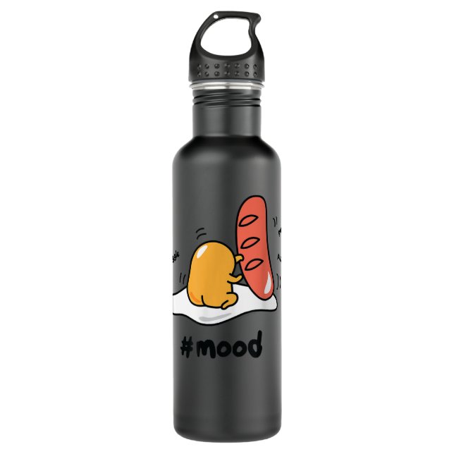 Gudetama, das Lazy Egg #mood Boxing Punching Hot D Edelstahlflasche (Vorderseite)