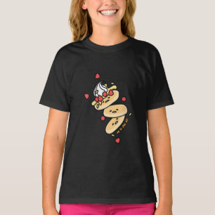 Gudetama pancakes in der Luft auf T-Shirt
