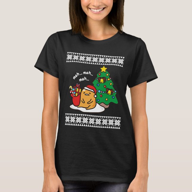Gudetama Weihnachten T-Shirt (Vorderseite)