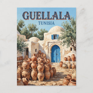 Guellala Tunesien Postkarte