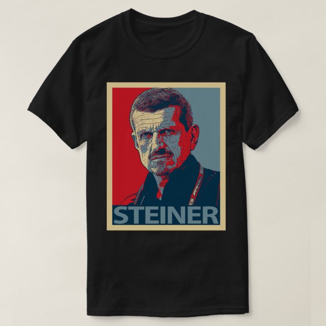 Guenther Steiner Classic  T-Shirt (Design vorne)