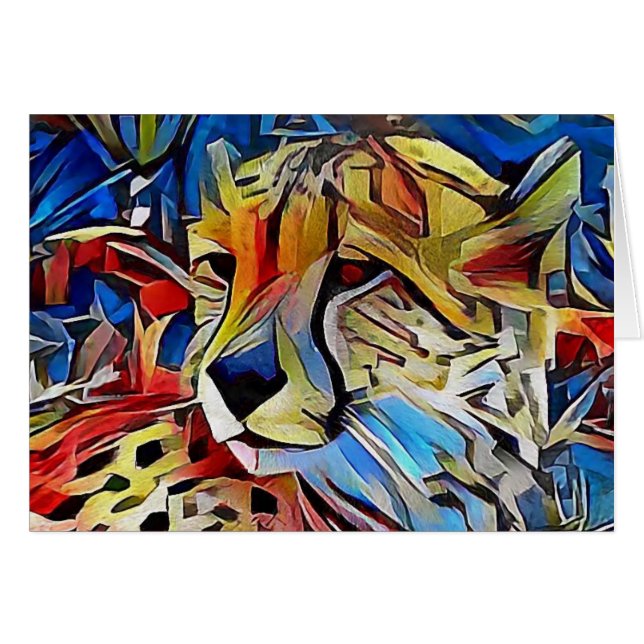 Guépard en Afrique (Devant horizontal)