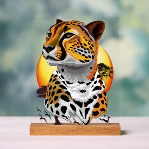 Guépard Félin Africain Animal Sauvage