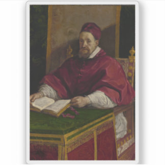 Guercino - Papst Gregory XV Aufkleber