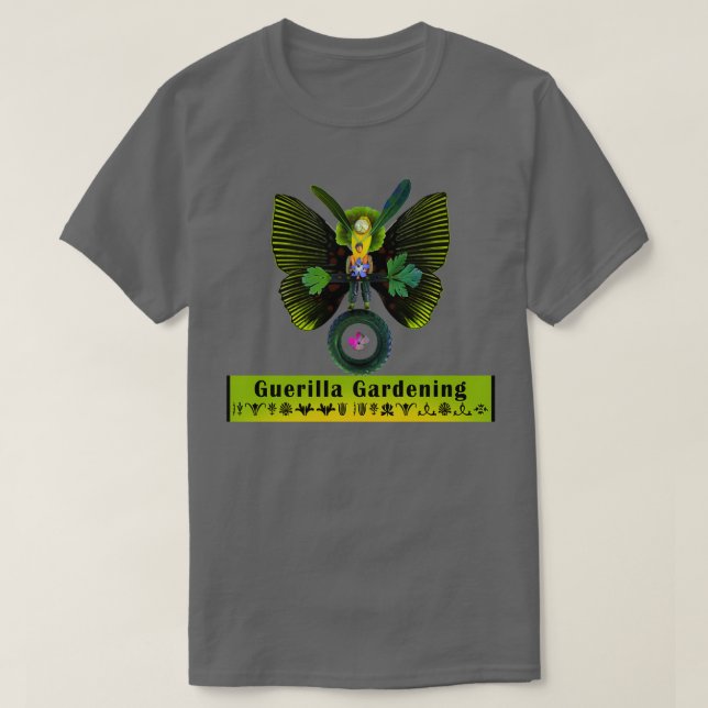 Guerilla Garening  T-Shirt (Design vorne)