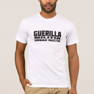 Guerilla-Miliz: Städtisches überholtes T-Shirt