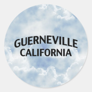 Guerneville Kalifornien Runder Aufkleber