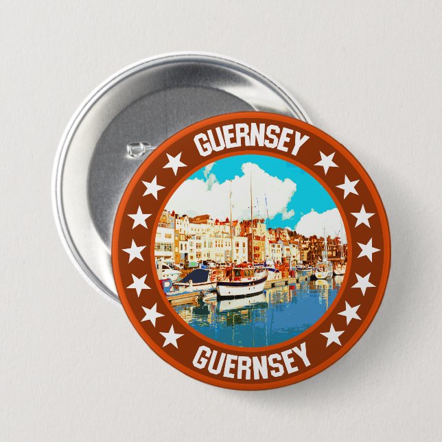 Guernsey Button (Vorne & Hinten)