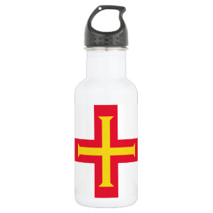 Guernsey Flag Edelstahlflasche