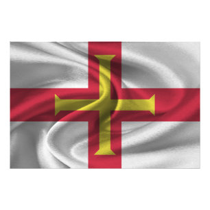 Guernsey Flag Fotodruck
