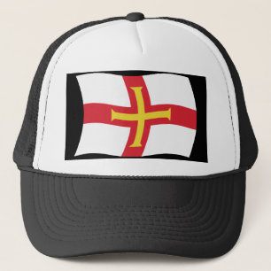 Guernsey Flag Hat Truckerkappe