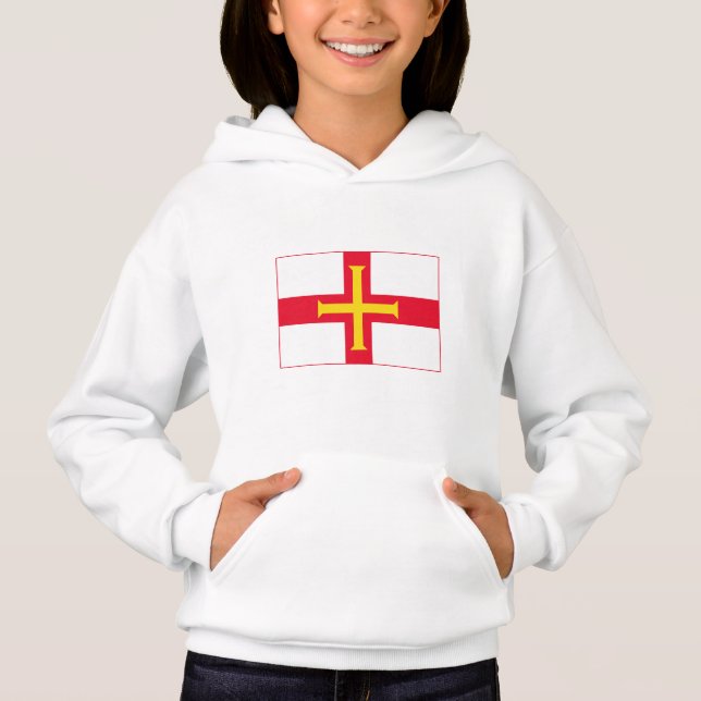 Guernsey Flag Hoodie (Vorderseite)