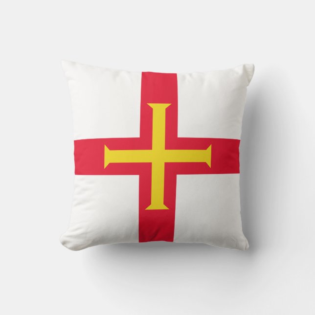 Guernsey Flag Kissen (Vorderseite)