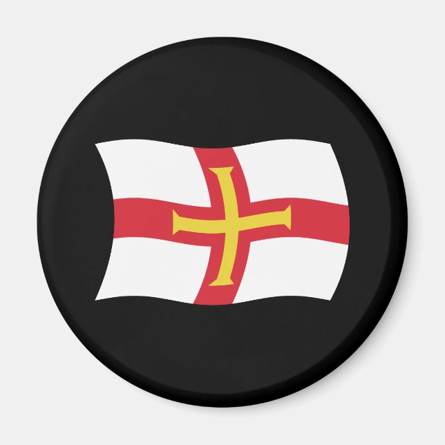 Guernsey Flag Magnet (Vorne)