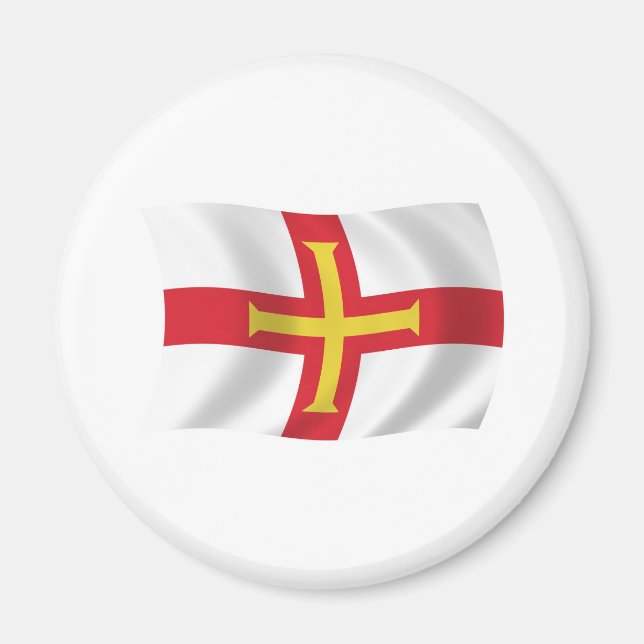 Guernsey Flag Magnet (Vorne)