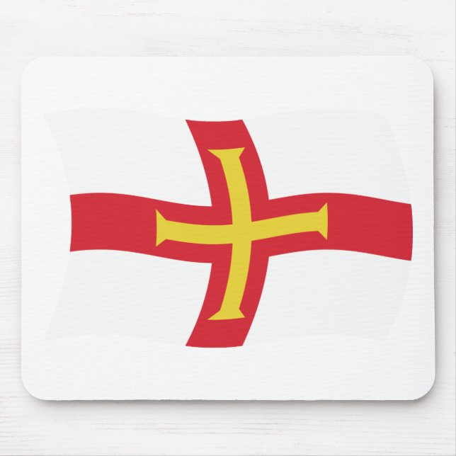 Guernsey Flag Mousepad (Vorne)