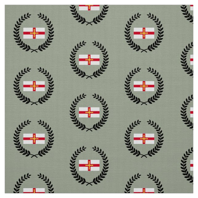 Guernsey-Flagge Stoff (Muster)