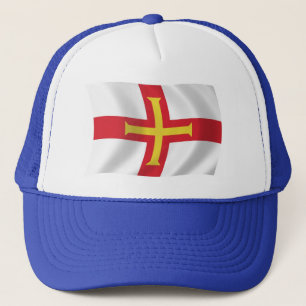 Guernsey-Flaggenmütze Truckerkappe